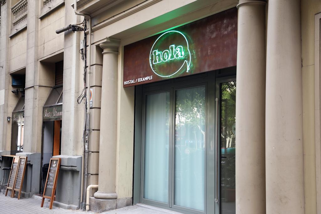 Hola Hostal Eixample Barcelona Buitenkant foto