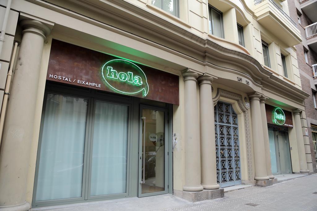 Hola Hostal Eixample Barcelona Buitenkant foto