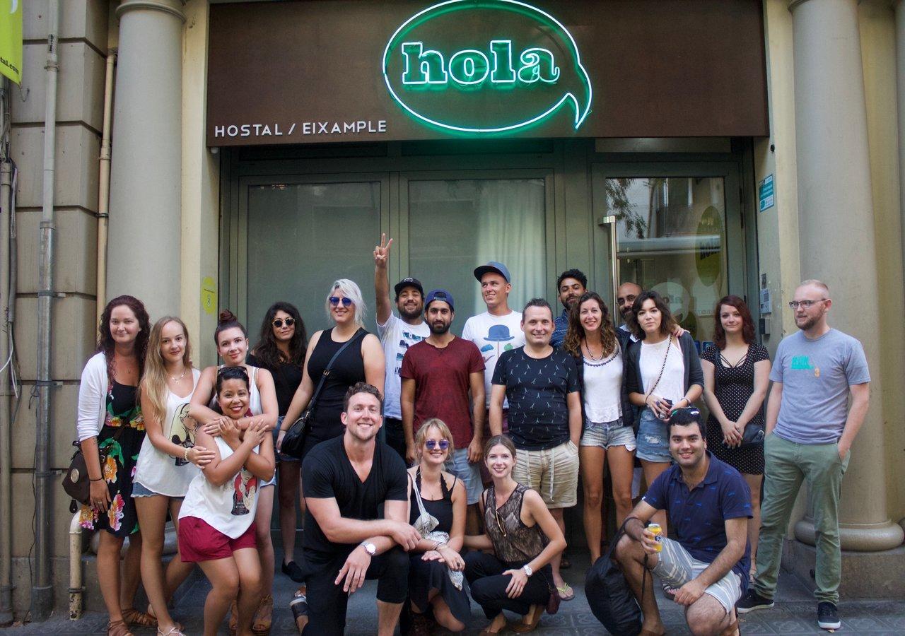 Hola Hostal Eixample Barcelona Buitenkant foto